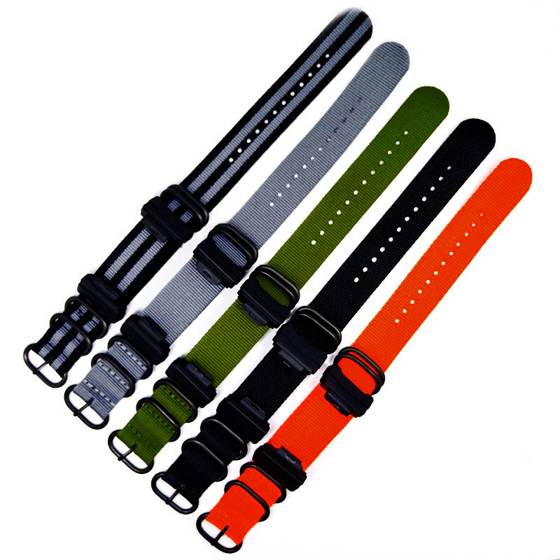 Nato Strap Nylon - Hebilla de anillo de vaca, correa