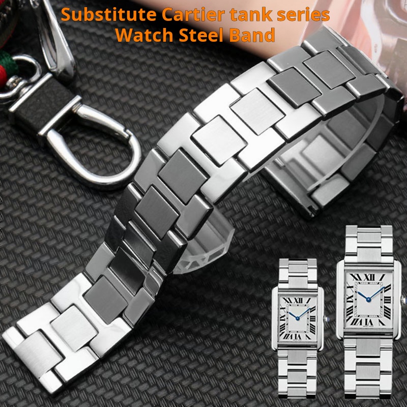 Cartier Watch Tank - Para reloj Cartier TANK Solo, correa