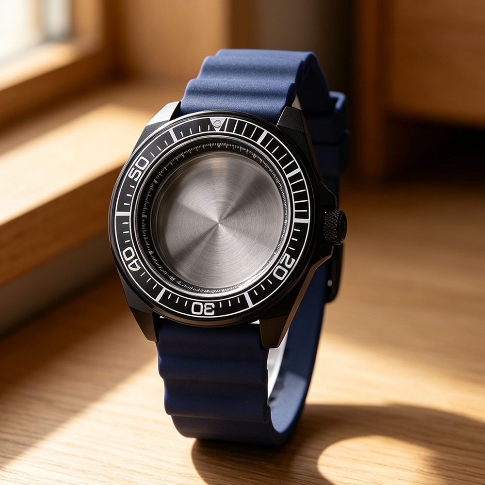 Citizen Watch Tsuyosa - Caja de reloj negra de 43MM,
