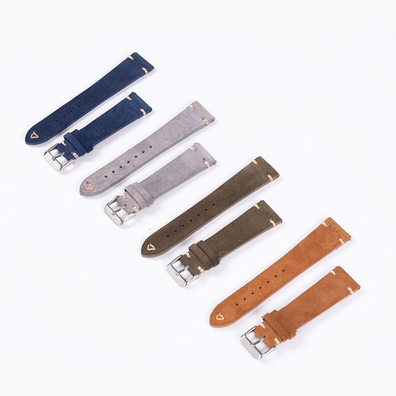 Correas de reloj de gamuza, pu - Suede Strap Watch reseña y precio