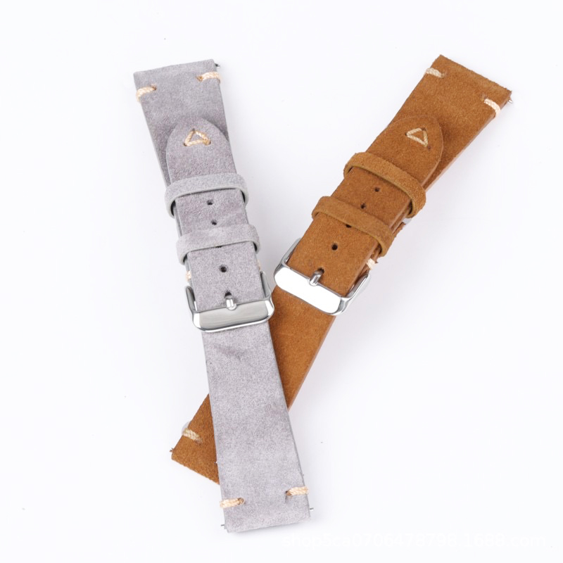 Correas de reloj de gamuza, pu - Suede Strap Watch reseña y precio
