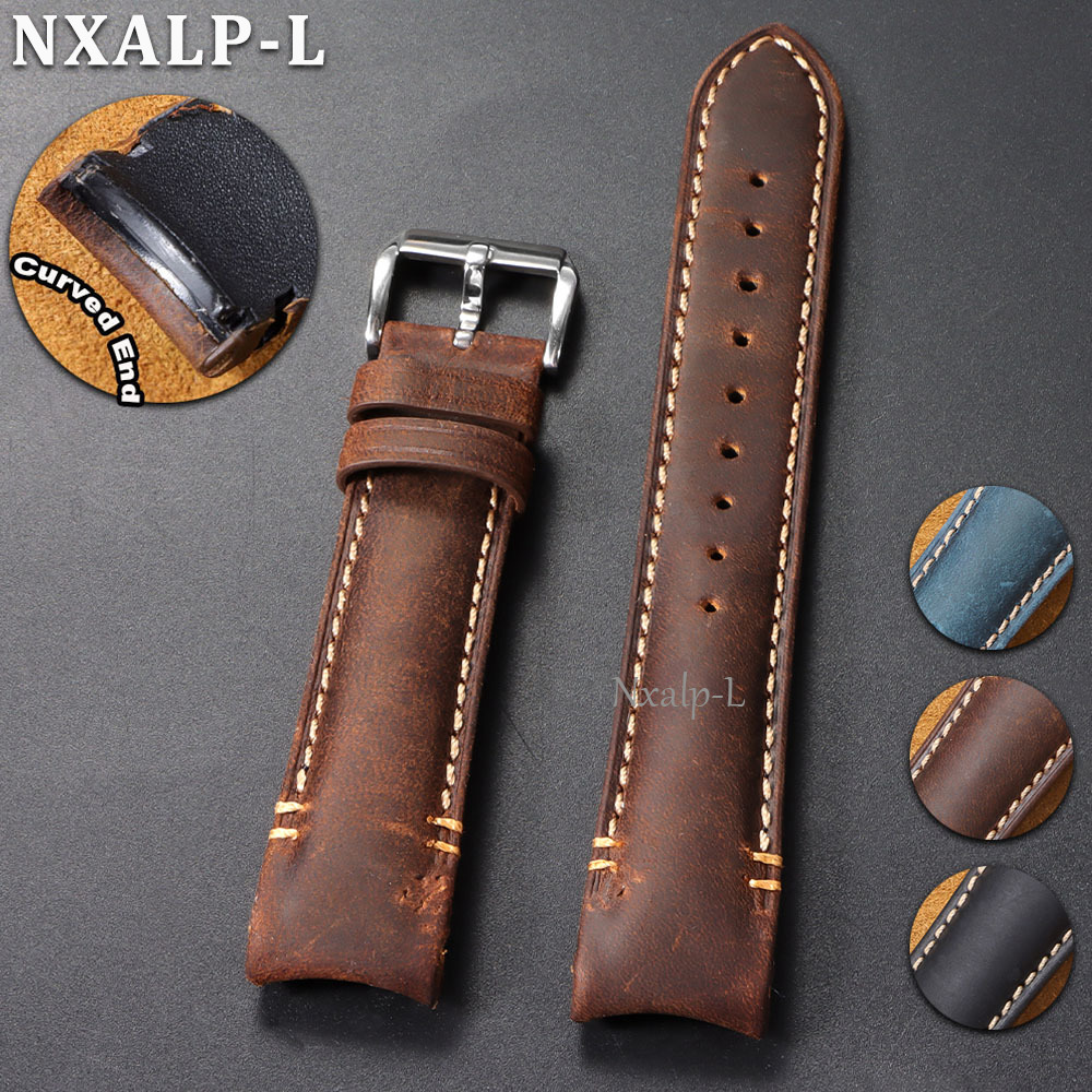 Correa de Reloj de Cuero Encer - Curved Spring Bar reseña y precio