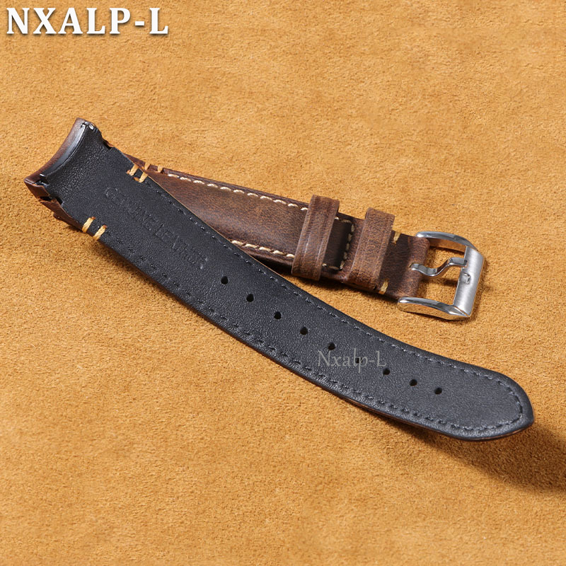 Correa de Reloj de Cuero Encer - Curved Spring Bar reseña y precio