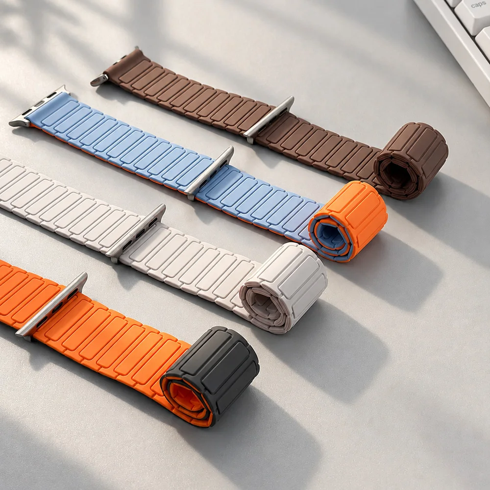 Correa de silicona con cierre  - Milanese Loop Magnetic reseña y precio