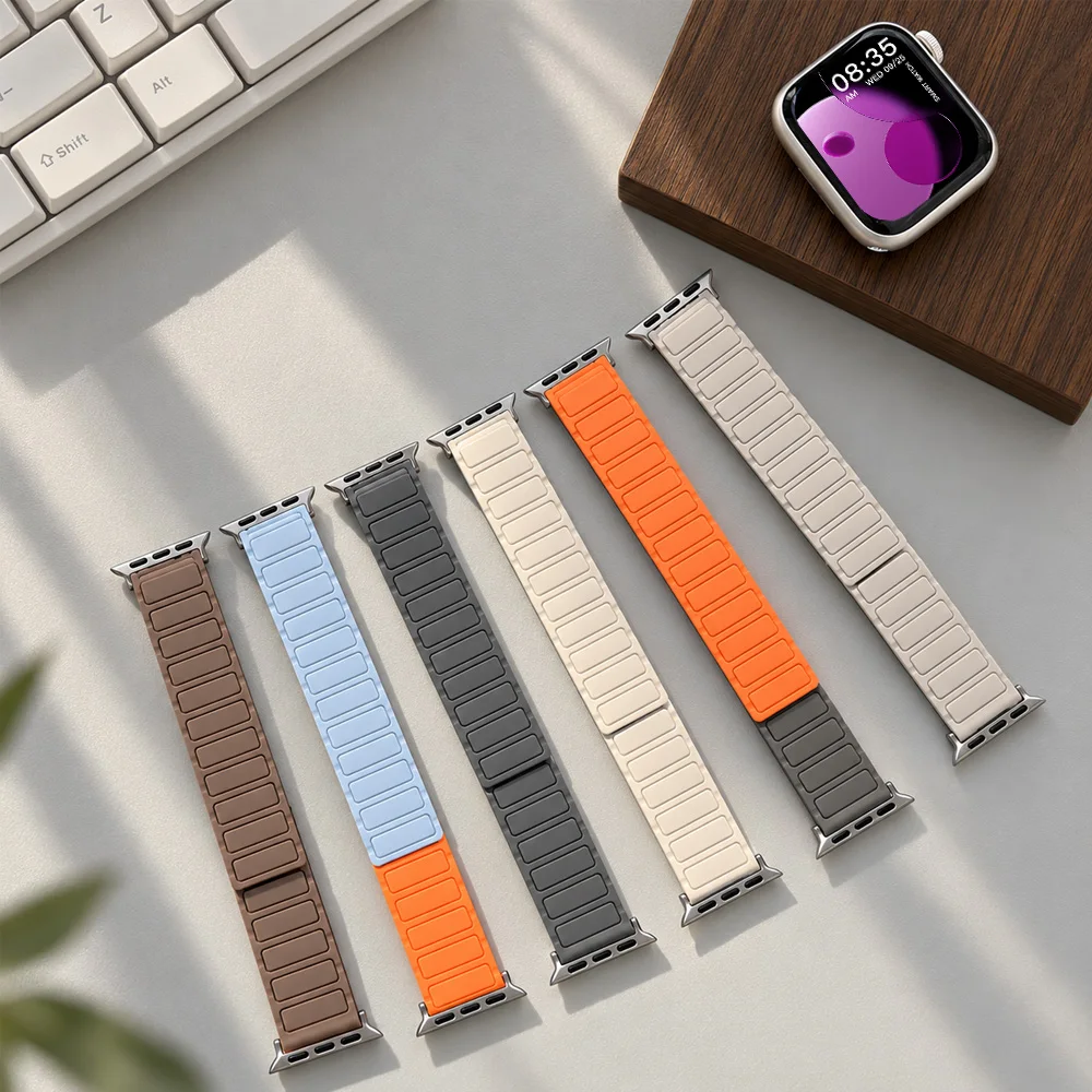 Correa de silicona con cierre  - Milanese Loop Magnetic reseña y precio