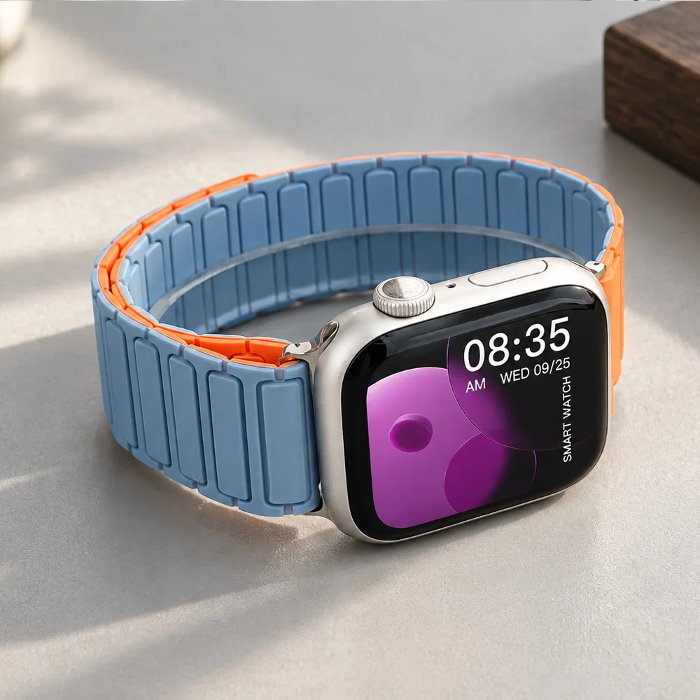 Correa de silicona con cierre  - Milanese Loop Magnetic reseña y precio