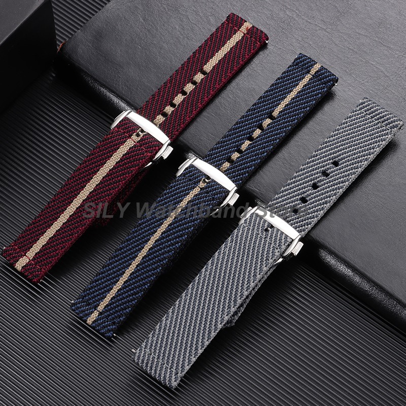 Correa de reloj de tela de lon - Suede Strap Watch reseña y precio