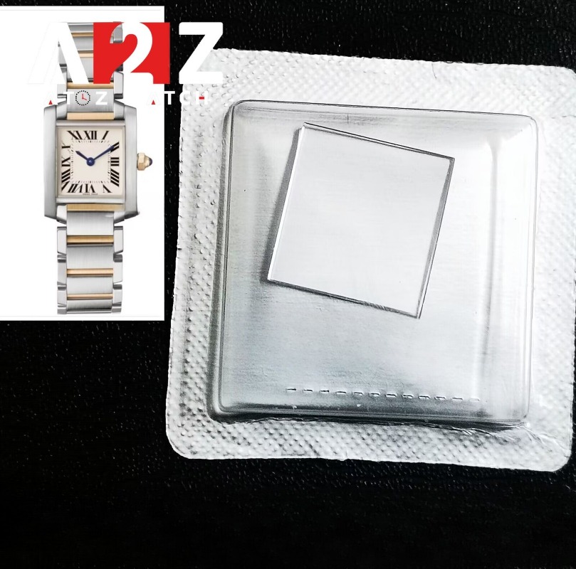 Reloj de cristal de zafiro par - Cartier Watch Tank reseña y precio