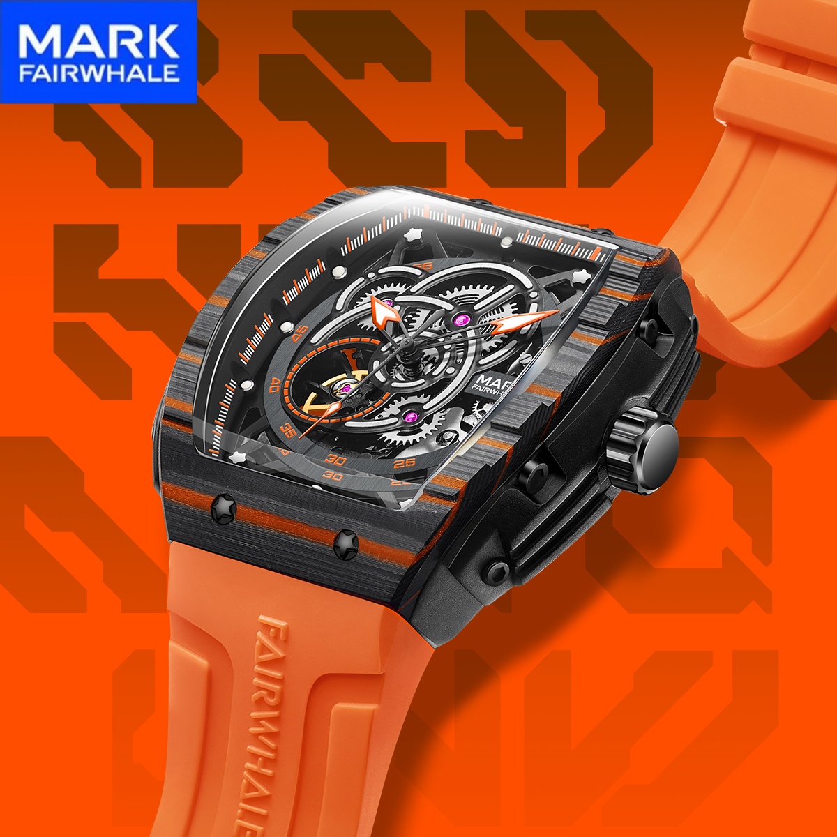Reloj Mark Fairwhale de moda c - Omega Watch Constellation reseña y precio