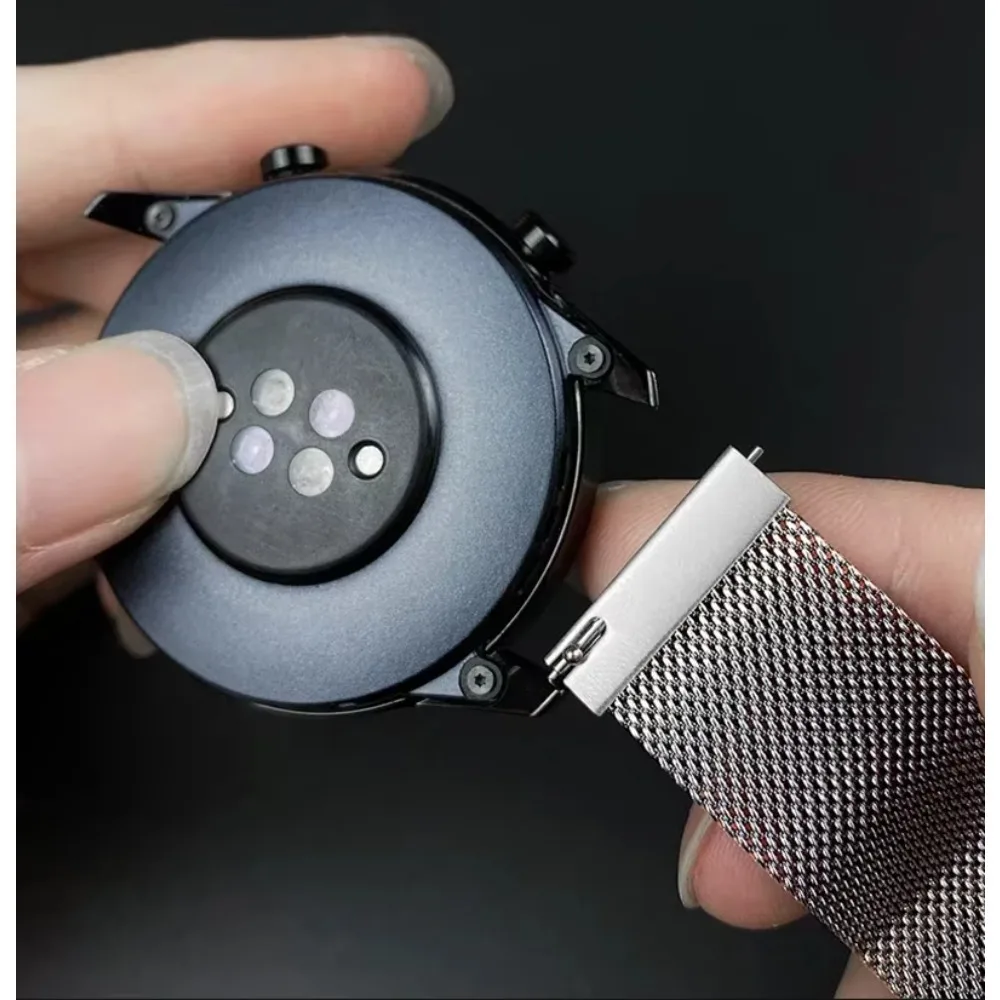 Correa de malla milanesa de 20 - Milanese Loop Magnetic reseña y precio