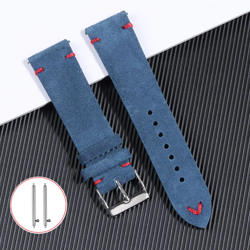 Correa de reloj Vintage de cue - Suede Strap Watch reseña y precio